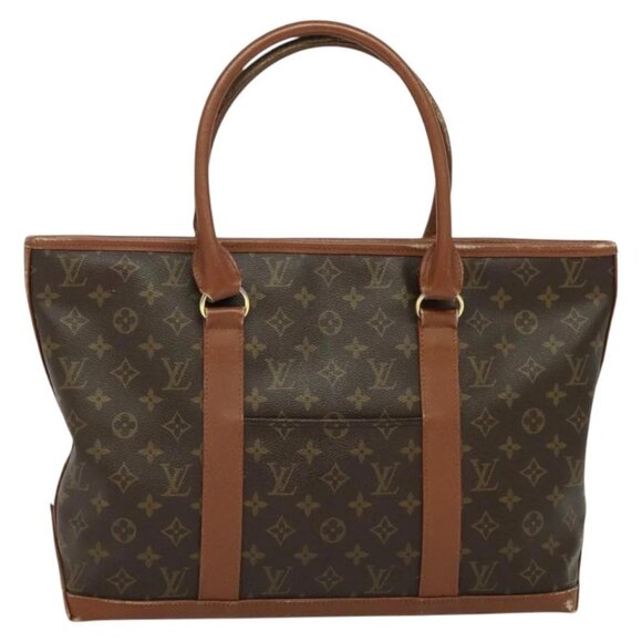 LOUIS VUITTON Monogram Sac Weekend PM Hand Bag M42425 LV Auth am8879 - Picture 13 of 16